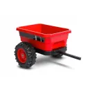 Toyz Traktor na akumulator z przyczepką Caretero Hector red