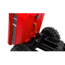 Toyz Traktor na akumulator z przyczepką Caretero Hector red