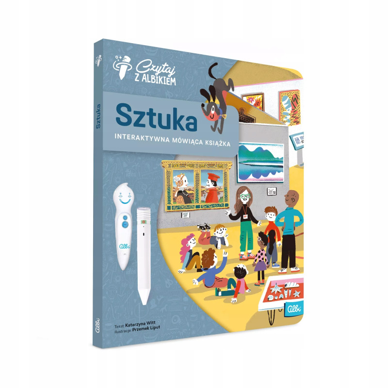 Czytaj z Albikiem. Książka Sztuka dla dzieci +6 lat