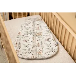 Śpiworek dla niemowlaka Sensillo 50 cm x 80 cm Sarenki Szare Śpiworek dla niemowlaka Sensillo 50 cm x 80 cm Sarenki Szare