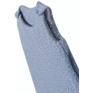 Infantilo  śpiworek MUŚLIN do spania Baby Soft DOTS jeans