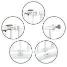 Barierka na drzwi, schody Kidwell rozporowa, rozszerzenia biała Guarda