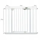 Barierka na drzwi, schody Kidwell rozporowa, rozszerzenia biała Guarda