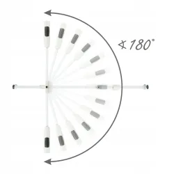 Barierka na drzwi, schody Kidwell rozporowa, rozszerzenia biała Guarda