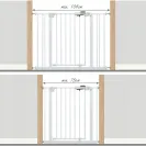 Barierka na drzwi, schody Kidwell rozporowa, rozszerzenia biała Guarda