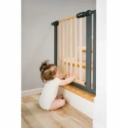 Barierka na drzwi, schody Kidwell rozporowa, rozszerzenia czarna Trasti