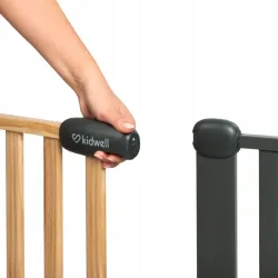 Barierka na drzwi, schody Kidwell rozporowa, rozszerzenia czarna Trasti
