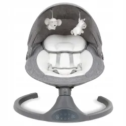 Leżaczek bujaczek Elektryczny Kidwell LUXI 2w1 Dark Melange Leżaczek bujaczek Elektryczny Kidwell LUXI 2w1 Dark Melange