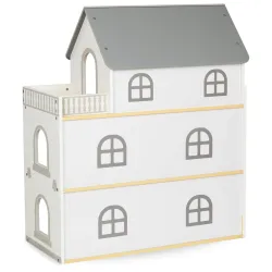 Drewniany domek dla lalek z tarasem i akcesoriami biały Mamabrum MAM178 Drewniany domek dla lalek z tarasem i akcesoriami biały Mamabrum MAM178