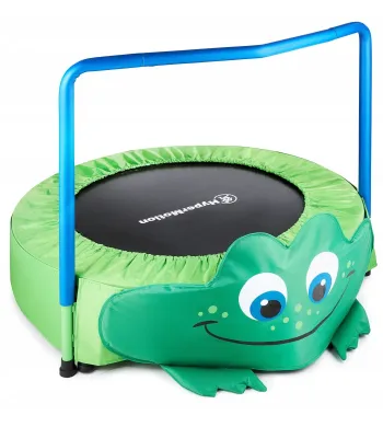 HyperMotion Trampolina Mała Mini Żabka Do Domu i Ogrodu Frog