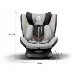 Lionelo fotelik Bastian Grey