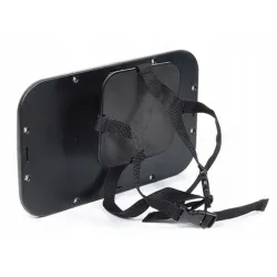 Lusterko do obserwacji dziecka Babysafe 19 cm x 26 cm czarny