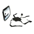 Lusterko do obserwacji dziecka Babysafe 19 cm x 26 cm czarny