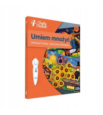 Czytaj z Albikiem. Książka Tabliczka Mnożenia
