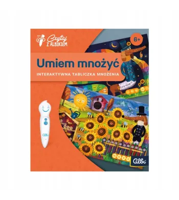 Czytaj z Albikiem. Książka Tabliczka Mnożenia