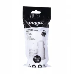 Kosz na zużyte pieluchy Magic Majestic biały + worki 40L