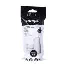 Kosz na zużyte pieluchy Magic Majestic biały + worki 40L