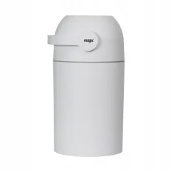 Kosz na zużyte pieluchy Magic Majestic biały + worki 40L