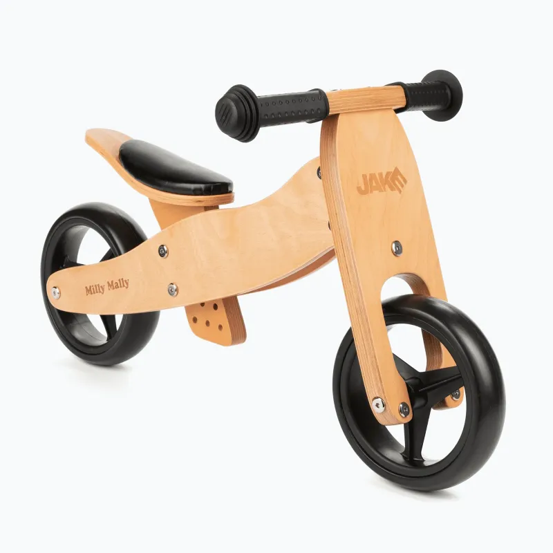 Rower biegowy Milly Mally Jake Natural 8" brązowy Rower biegowy Milly Mally Jake Natural 8" brązowy