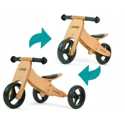 Rower biegowy Milly Mally Jake Natural 8" brązowy Rower biegowy Milly Mally Jake Natural 8" brązowy