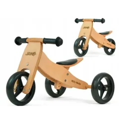 Rower biegowy Milly Mally Jake Natural 8" brązowy Rower biegowy Milly Mally Jake Natural 8" brązowy