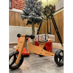Rower biegowy Milly Mally Jake Natural 8" brązowy Rower biegowy Milly Mally Jake Natural 8" brązowy