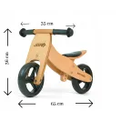 Rower biegowy Milly Mally Jake Natural 8" brązowy
