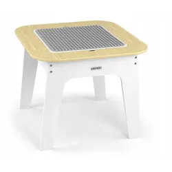Milly Mally Zestaw mebli Olaf Blocks - Stolik i dwa krzesełka WHITE Milly Mally Zestaw mebli Olaf Blocks - Stolik i dwa krzesełka WHITE