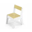 Milly Mally Zestaw mebli Olaf Blocks - Stolik i dwa krzesełka WHITE