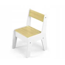 Milly Mally Zestaw mebli Olaf Blocks - Stolik i dwa krzesełka WHITE Milly Mally Zestaw mebli Olaf Blocks - Stolik i dwa krzesełka WHITE