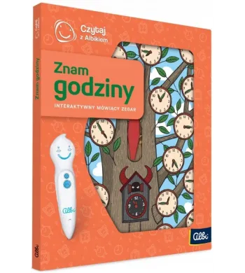 Czytaj z Albikiem. Książka Zegar QIJ
