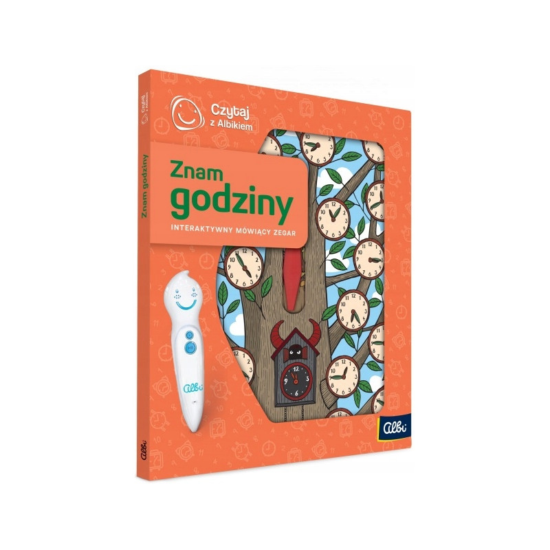 Czytaj z Albikiem. Książka Zegar QIJ