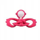 Gryzak ortodontyczny Mombella Małpka  dark pink