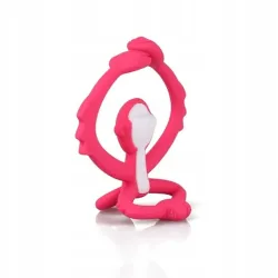 Gryzak ortodontyczny Mombella Małpka dark pink Gryzak ortodontyczny Mombella Małpka dark pink