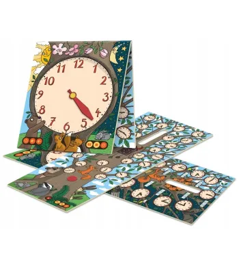 Czytaj z Albikiem. Książka Zegar QIJ