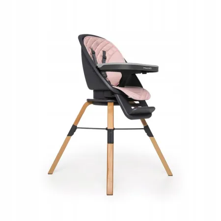 Muuvo Choc 2 krzesełko do karmienia Pink