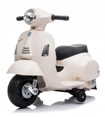 Sun Baby Scooter Vespa Jeździk Skuter na akumulator do 25 kg biały