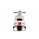 Sun Baby Scooter Vespa Jeździk Skuter na akumulator do 25 kg biały
