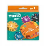Timio Zestaw 5 dysków do nauki języków do odtwarzacza Timio - Set 1