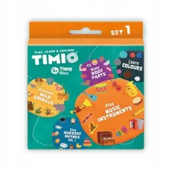 Timio Zestaw 5 dysków do nauki języków do odtwarzacza Timio - Set 1 Timio Zestaw 5 dysków do nauki języków do odtwarzacza Timio - Set 1