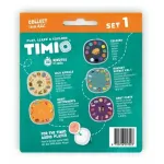 Timio Zestaw 5 dysków do nauki języków do odtwarzacza Timio - Set 1
