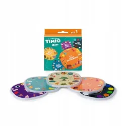 Timio Zestaw 5 dysków do nauki języków do odtwarzacza Timio - Set 1 Timio Zestaw 5 dysków do nauki języków do odtwarzacza Timio - Set 1