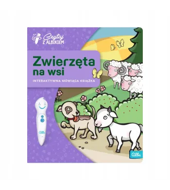 Czytaj z Albikiem. Książka Zwierzęta na wsi pzk