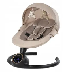 Bujaczek elektryczny KIDWELL REVE BEIGE/GOLD aplikacja wykrywanie ruchu Bujaczek elektryczny KIDWELL REVE BEIGE/GOLD aplikacja wykrywanie ruchu