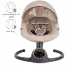 Bujaczek elektryczny KIDWELL REVE BEIGE/GOLD aplikacja wykrywanie ruchu