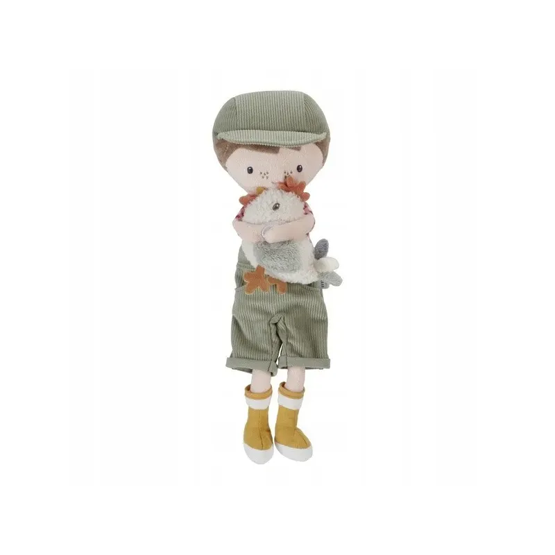Little Dutch Lalka Farmer Jim 35 z kurczakiem LD4563 Little Dutch Lalka Farmer Jim 35 z kurczakiem LD4563