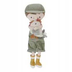 Little Dutch Lalka Farmer Jim 35 z kurczakiem LD4563 Little Dutch Lalka Farmer Jim 35 z kurczakiem LD4563