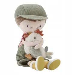 Little Dutch Lalka Farmer Jim 35 z kurczakiem LD4563 Little Dutch Lalka Farmer Jim 35 z kurczakiem LD4563