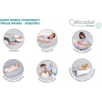 Poduszka wielofunkcyjna Ceba baby Physio multi jersey Multi Boho