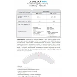 Poduszka wielofunkcyjna Ceba baby Physio multi jersey Multi Boho Poduszka wielofunkcyjna Ceba baby Physio multi jersey Multi Boho